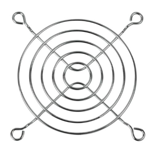 Arctic 80mm Fan Grill, Nickel Plated Steel