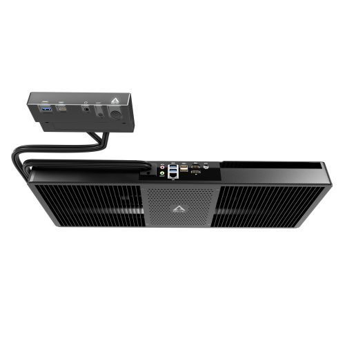 Arctic Senza Under Desk PC, Ryzen 7 5700G, 32GB DDR4, 1TB SSD, Wi-Fi 6E, 2.5G LAN, USB-C, Silent Passive Cooling, Windows 11 Pro N